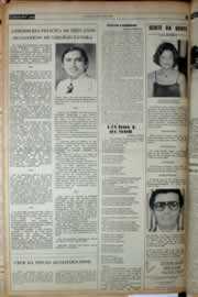 Página do jornal Correio do Ceará de março de 1982
