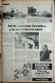 Página do jornal Correio do Ceará de março de 1982