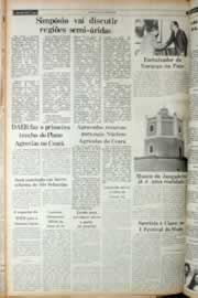 Página do jornal Correio do Ceará de março de 1982