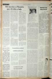 Página do jornal Correio do Ceará de março de 1982