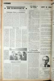 Página do jornal Correio do Ceará de março de 1982