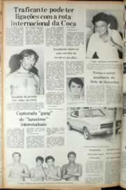 Página do jornal Correio do Ceará de março de 1982