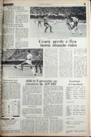 Página do jornal Correio do Ceará de março de 1982