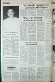 Página do jornal Correio do Ceará de abril de 1982