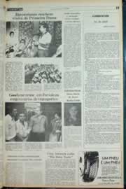 Página do jornal Correio do Ceará de abril de 1982