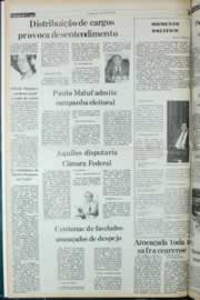 Página do jornal Correio do Ceará de abril de 1982