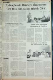 Página do jornal Correio do Ceará de abril de 1982