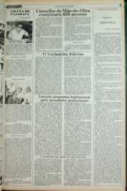 Página do jornal Correio do Ceará de abril de 1982