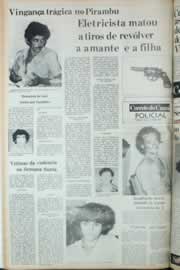 Página do jornal Correio do Ceará de abril de 1982