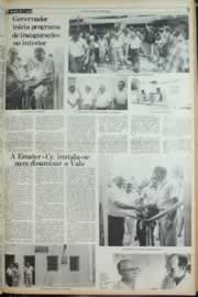 Página do jornal Correio do Ceará de abril de 1982