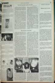 Página do jornal Correio do Ceará de abril de 1982