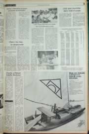 Página do jornal Correio do Ceará de abril de 1982
