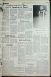 Página do jornal Correio do Ceará de abril de 1982