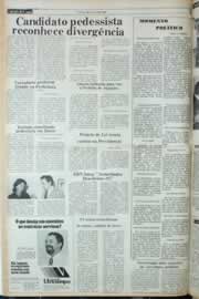 Página do jornal Correio do Ceará de abril de 1982