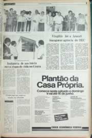 Página do jornal Correio do Ceará de abril de 1982