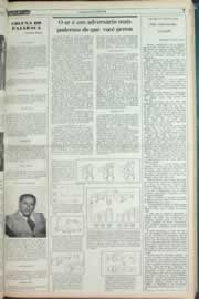 Página do jornal Correio do Ceará de abril de 1982