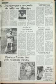 Página do jornal Correio do Ceará de abril de 1982
