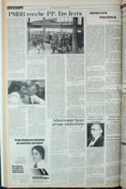 Página do jornal Correio do Ceará de abril de 1982