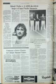 Página do jornal Correio do Ceará de abril de 1982