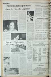Página do jornal Correio do Ceará de abril de 1982