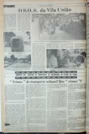 Página do jornal Correio do Ceará de abril de 1982