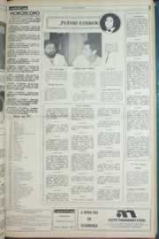 Página do jornal Correio do Ceará de abril de 1982