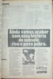 Página do jornal Correio do Ceará de abril de 1982