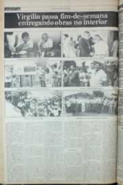Página do jornal Correio do Ceará de abril de 1982