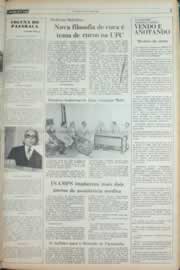 Página do jornal Correio do Ceará de abril de 1982