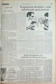 Página do jornal Correio do Ceará de abril de 1982