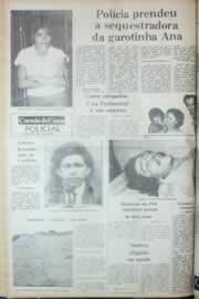 Página do jornal Correio do Ceará de abril de 1982