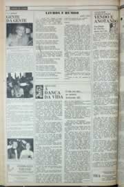 Página do jornal Correio do Ceará de abril de 1982