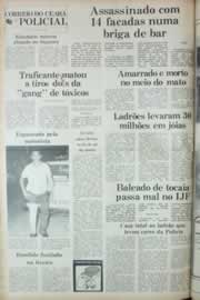 Página do jornal Correio do Ceará de abril de 1982
