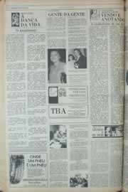 Página do jornal Correio do Ceará de maio de 1982
