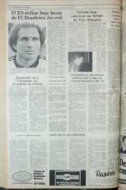 Página do jornal Correio do Ceará de maio de 1982