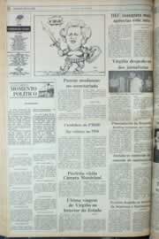 Página do jornal Correio do Ceará de maio de 1982