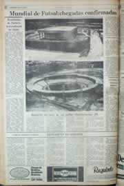 Página do jornal Correio do Ceará de maio de 1982