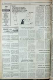 Página do jornal Correio do Ceará de maio de 1982