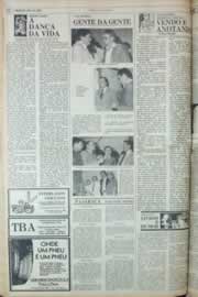 Página do jornal Correio do Ceará de maio de 1982