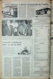 Página do jornal Correio do Ceará de maio de 1982