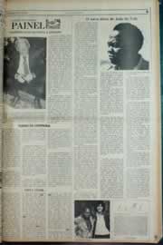 Página do jornal Correio do Ceará de maio de 1982