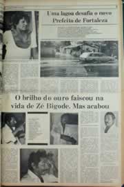 Página do jornal Correio do Ceará de maio de 1982