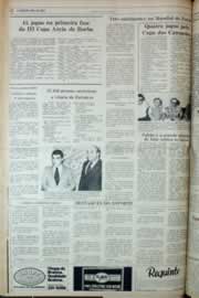 Página do jornal Correio do Ceará de maio de 1982