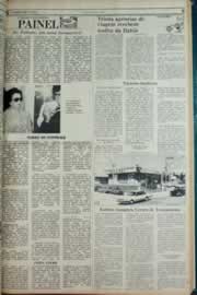 Página do jornal Correio do Ceará de maio de 1982
