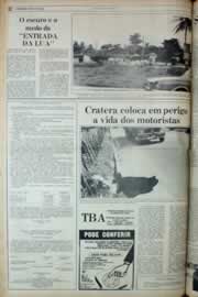 Página do jornal Correio do Ceará de maio de 1982