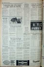 Página do jornal Correio do Ceará de maio de 1982