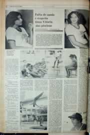 Página do jornal Correio do Ceará de maio de 1982