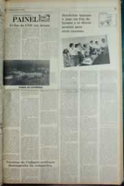 Página do jornal Correio do Ceará de maio de 1982
