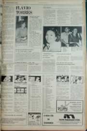 Página do jornal Correio do Ceará de maio de 1982