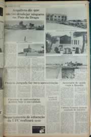 Página do jornal Correio do Ceará de maio de 1982